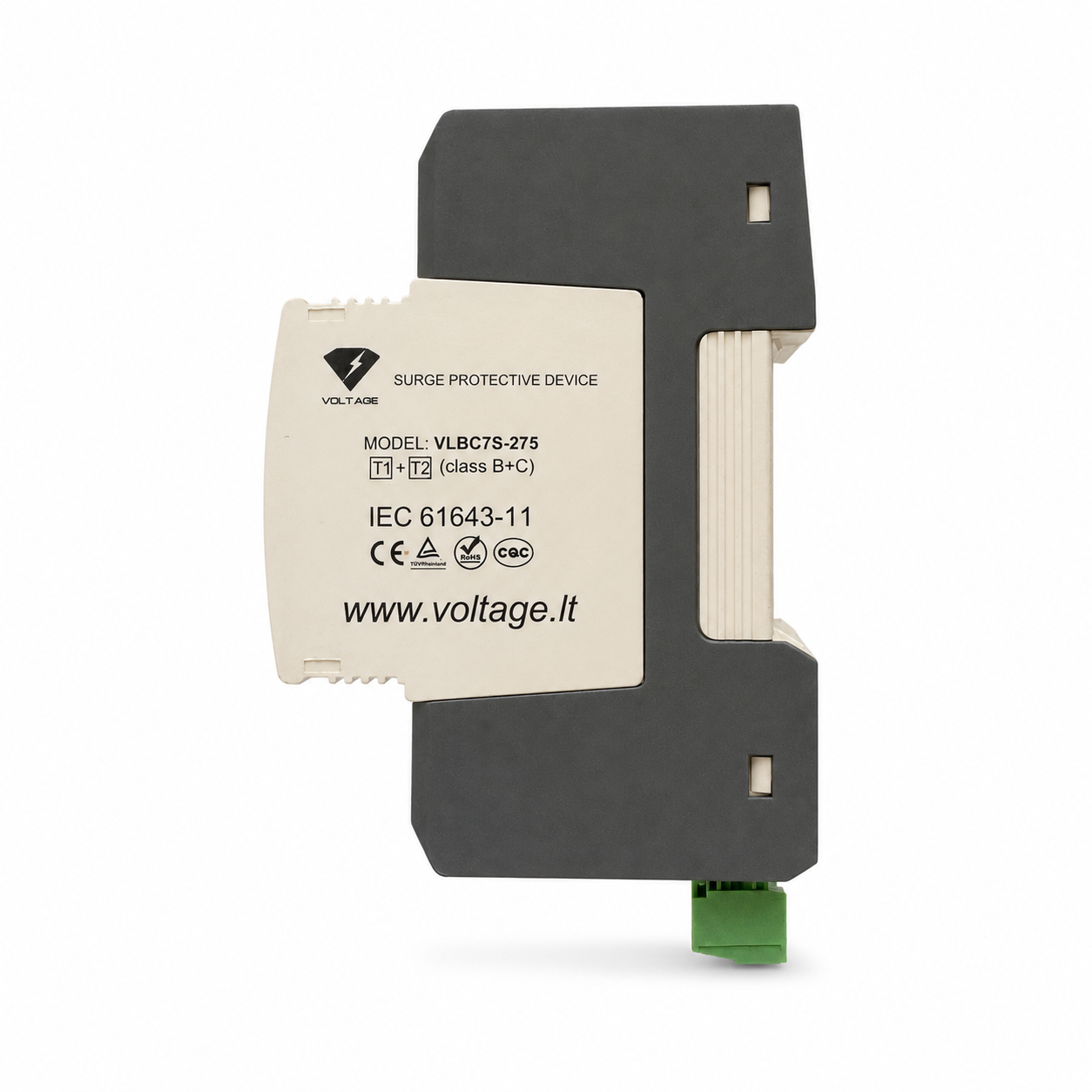 VOLTAGE Surge arrester VLBC7S-275/4P B+C (with indication)