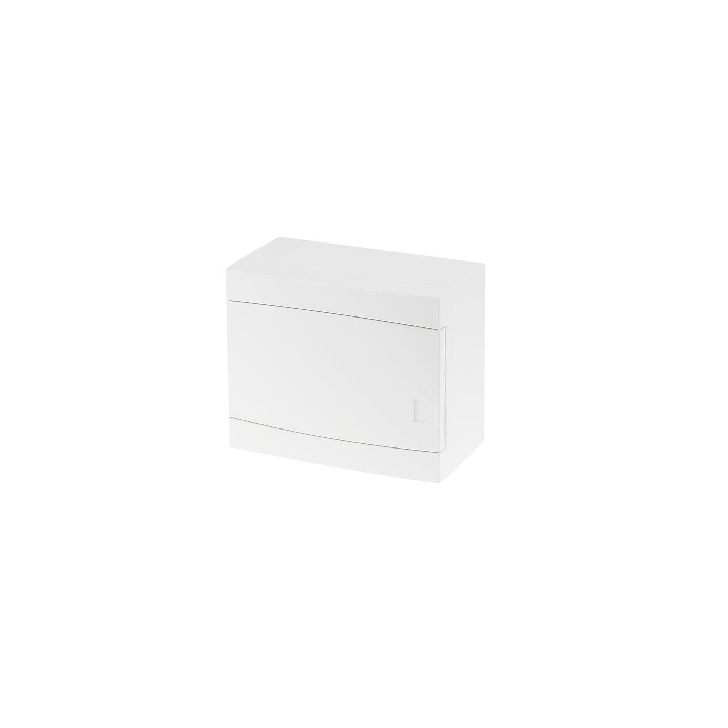 GEROS virštinkinis elektros skydelis, 8 mod., IP40, baltas, baltos durys, GR20608