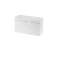 GEROS virštinkinis elektros skydelis, 12 mod., IP40, baltas, baltos durys, GR20612
