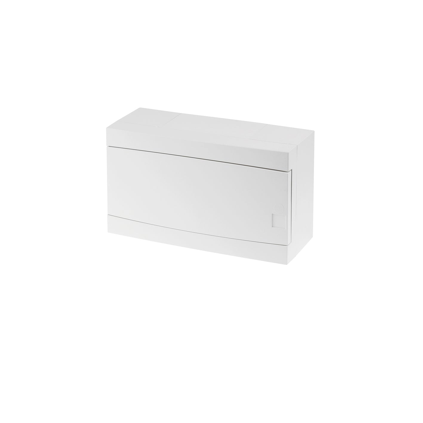 GEROS virštinkinis elektros skydelis, 12 mod., IP40, baltas, baltos durys, GR20612