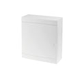 GEROS virštinkinis elektros skydelis, 24 mod., IP40, baltas, baltos durys, GR20624