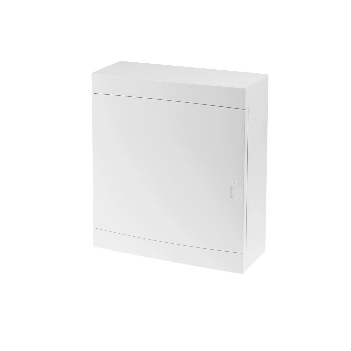 GEROS virštinkinis elektros skydelis, 24 mod., IP40, baltas, baltos durys, GR20624